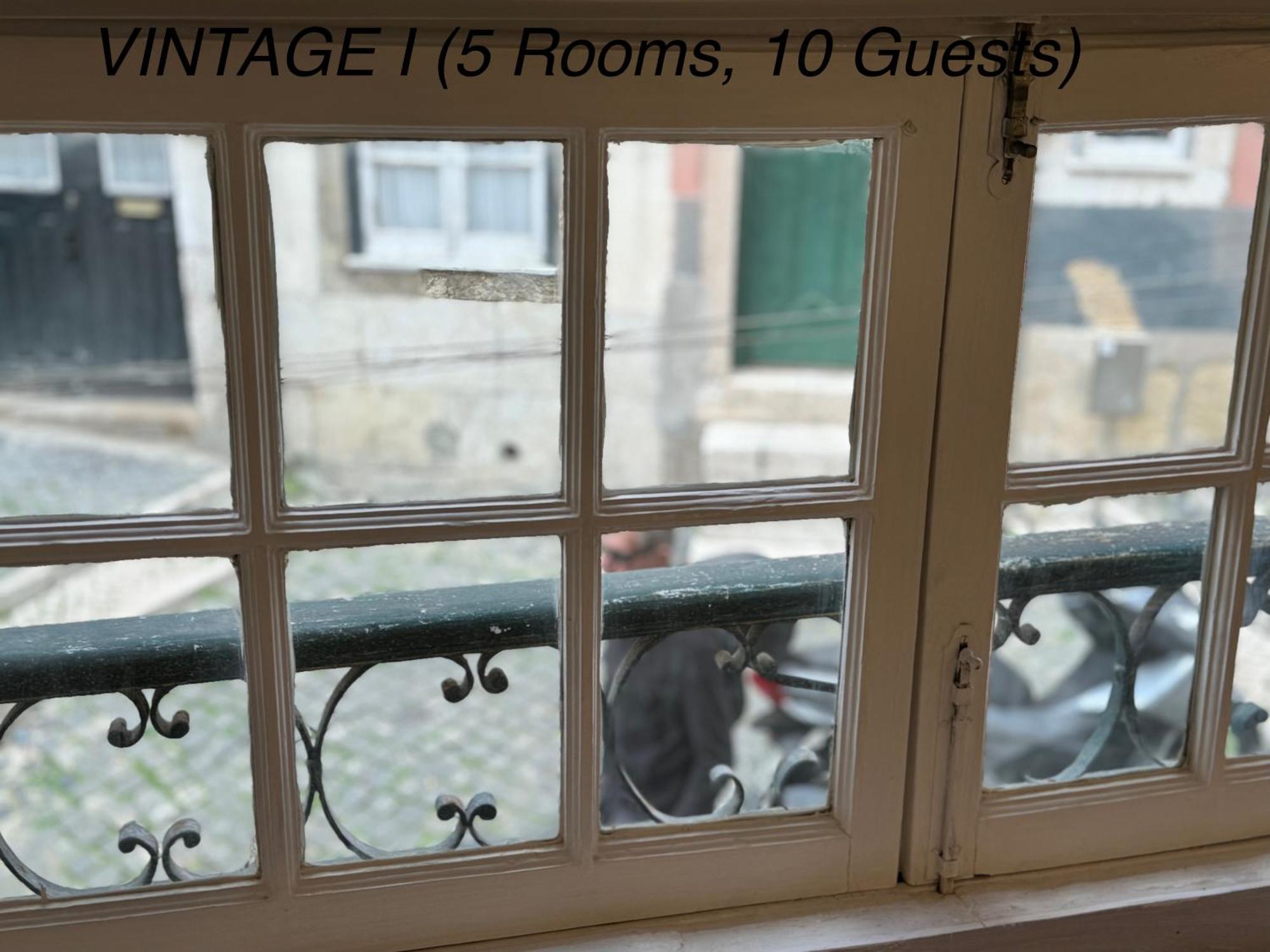 Alfama Vintage 1 Ten Guests - Alfama Vintage 2 Five Guests - Alfama Vintage 3 Three Guests Lisbon Luaran gambar
